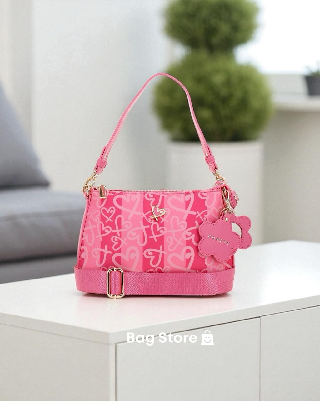 Crossbody Gorett Medidas aprox: 17x25x8