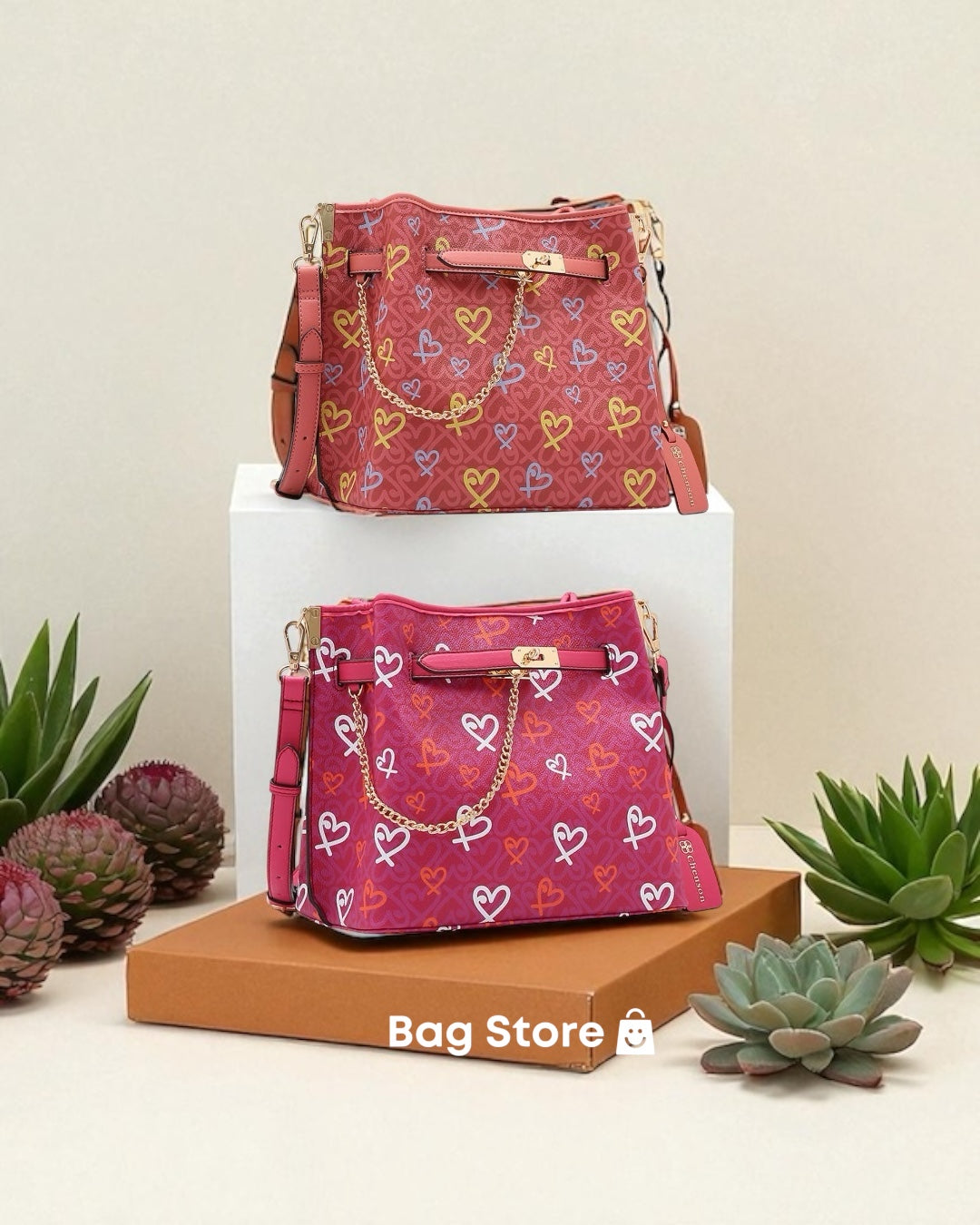 Cartera Chenson Medidas aprox: 25x28x27