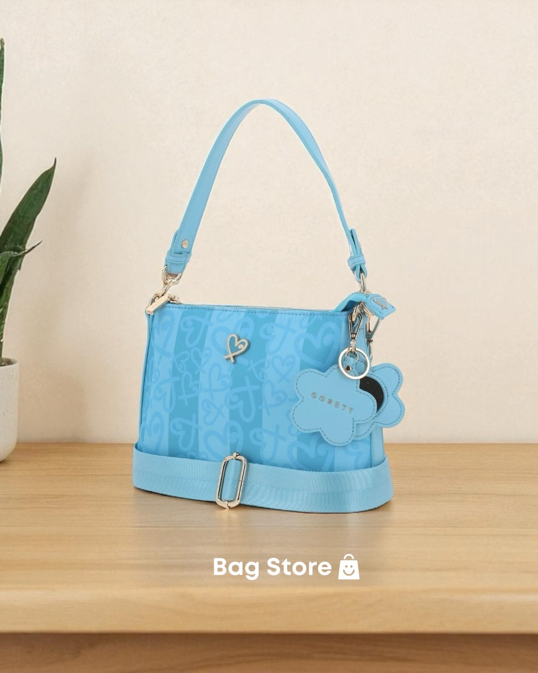 Crossbody Gorett Medidas aprox: 17x25x8