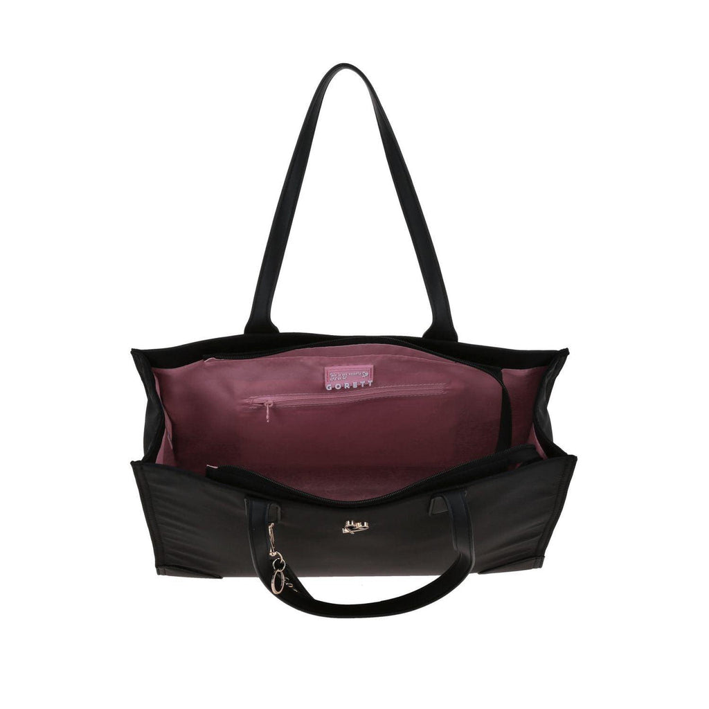 Tote Negro Gorett Medidas aprox: 43x34x11