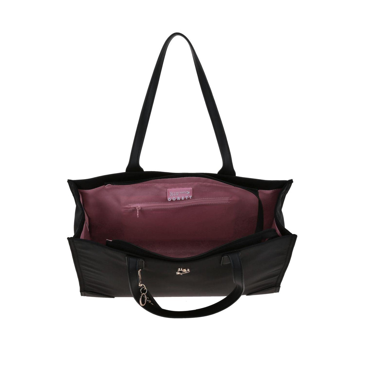 Tote Negro Gorett Medidas aprox: 43x34x11