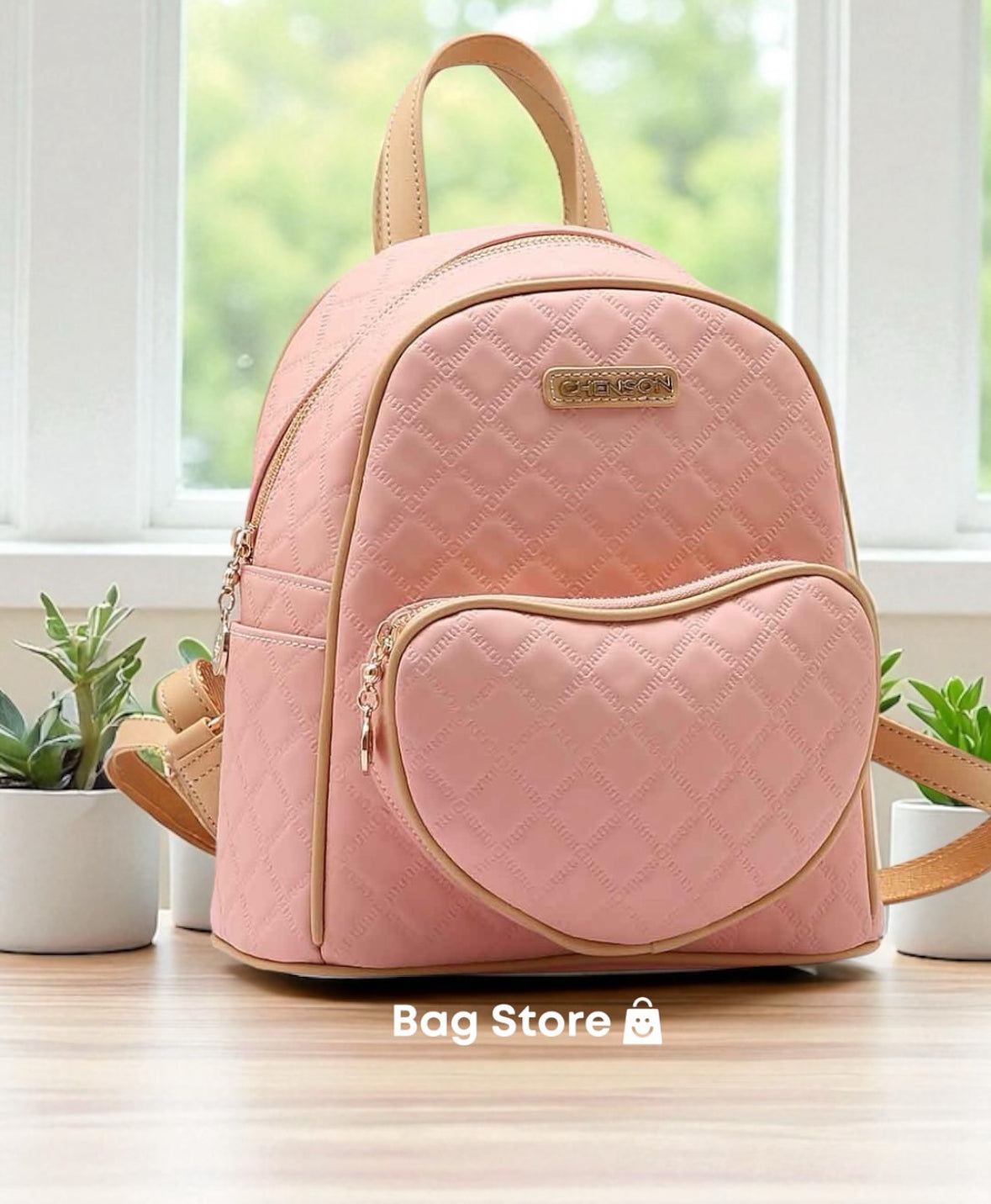Mochila Chenson Medidas aprox; 26x12x24