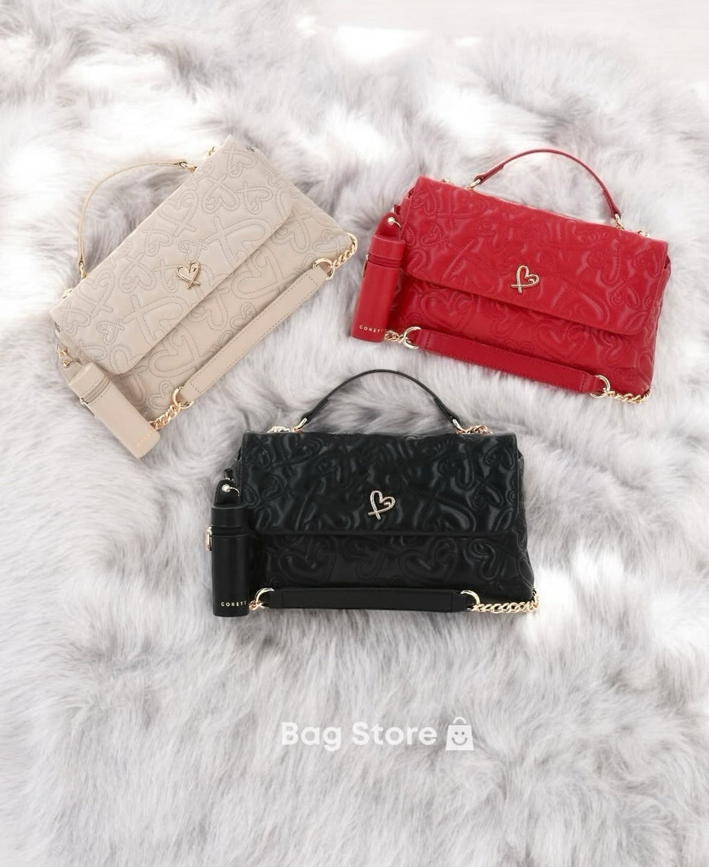 Crossbody Gorett Medidas aprox: 15x30x10