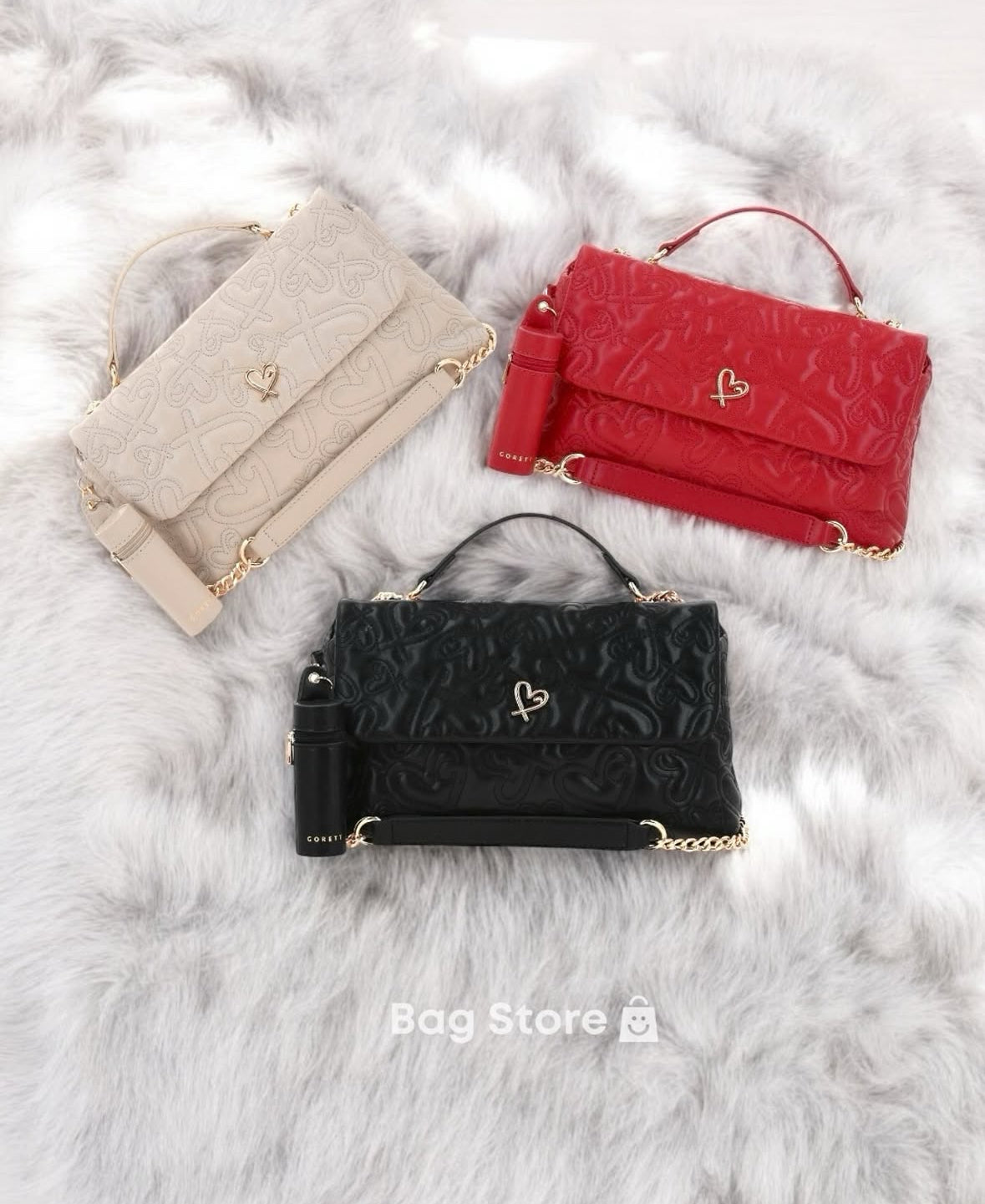 Crossbody Gorett Medidas aprox: 15x30x10
