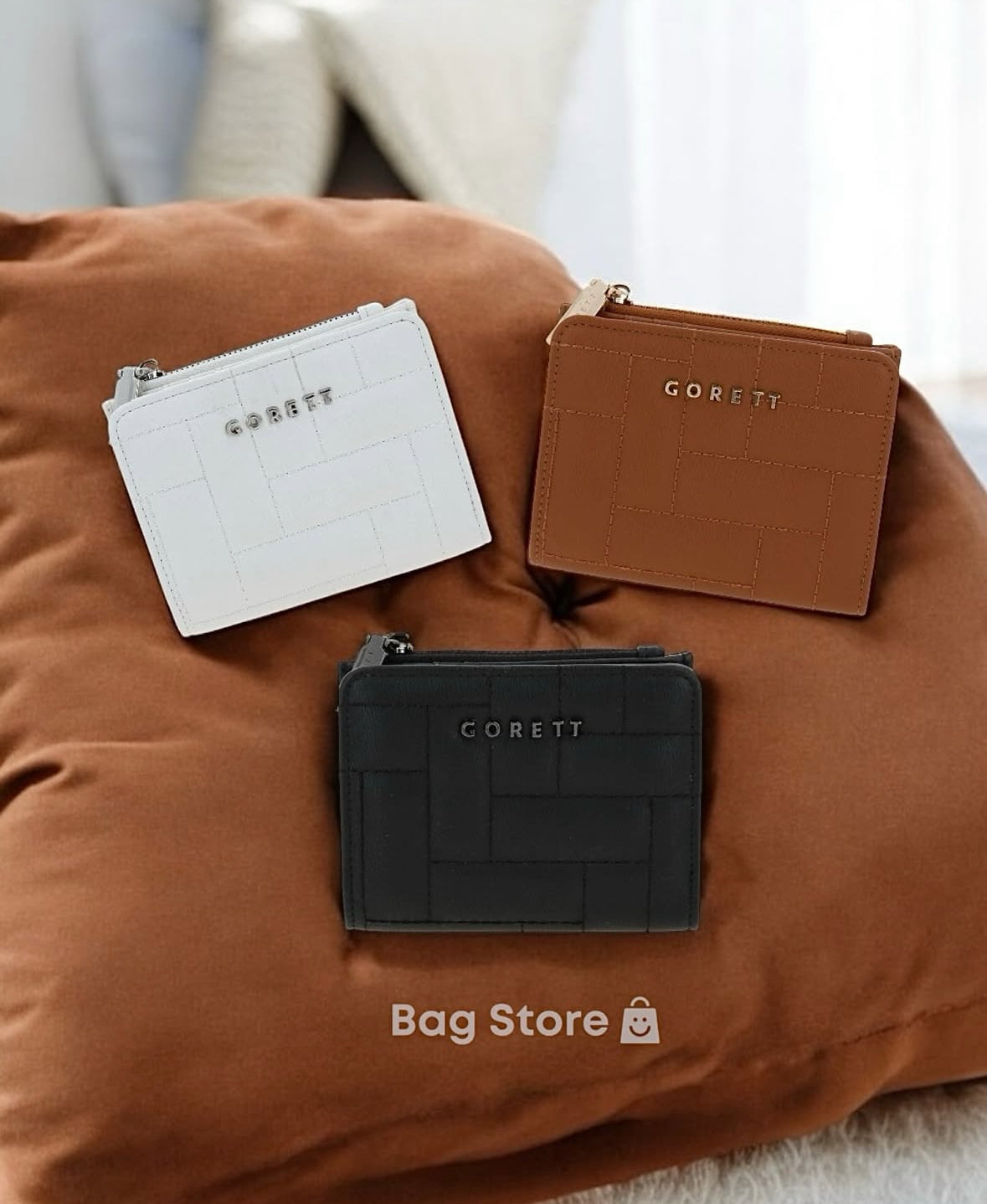Billetera Gorett Medidas aprox: 12x9x2