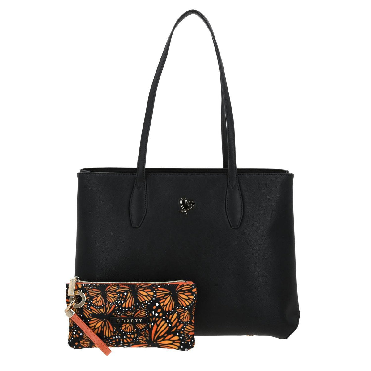 Tote Gorett Negro Medidas aprox: 38x28x12