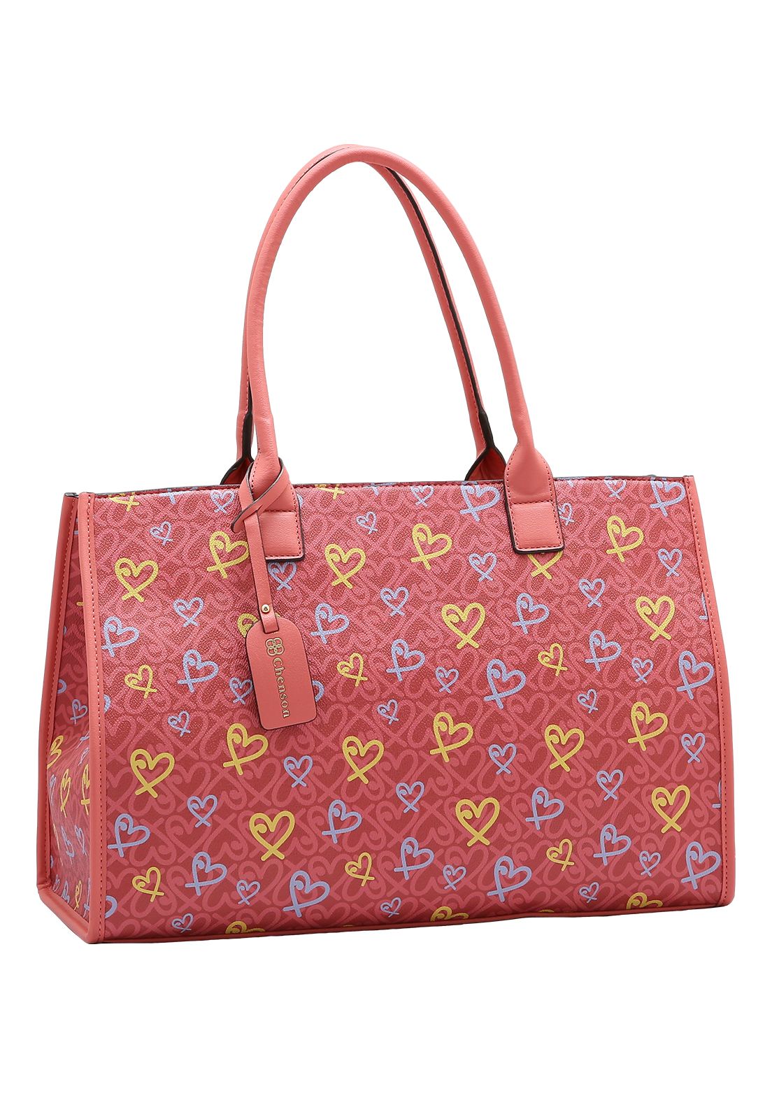 Cartera Chenson Heart Medidas aprox: 30x44x20