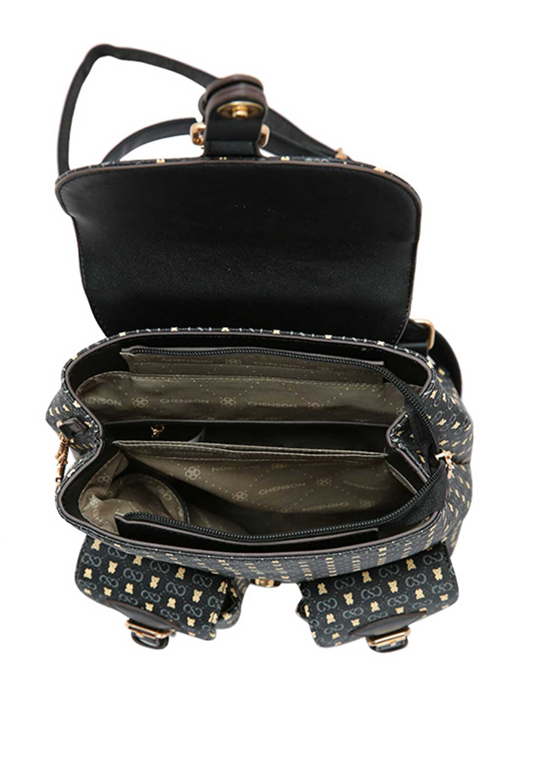 Mochila Chenson Medidas aprox: 28x24x12