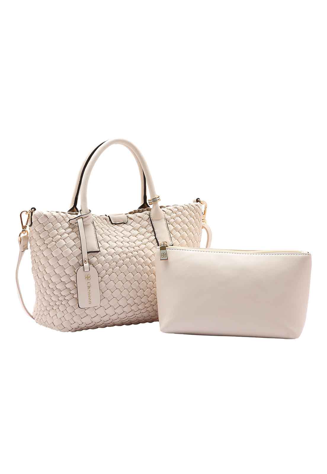 Kit de Bolso con Neceser Medidas aprox: 21x11x23
